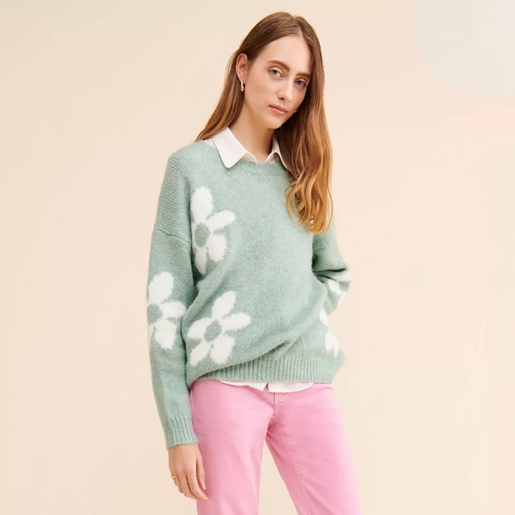 By Anthropologie Sweaters - Anthropology Little Lies Daisy Knitted Sweater
